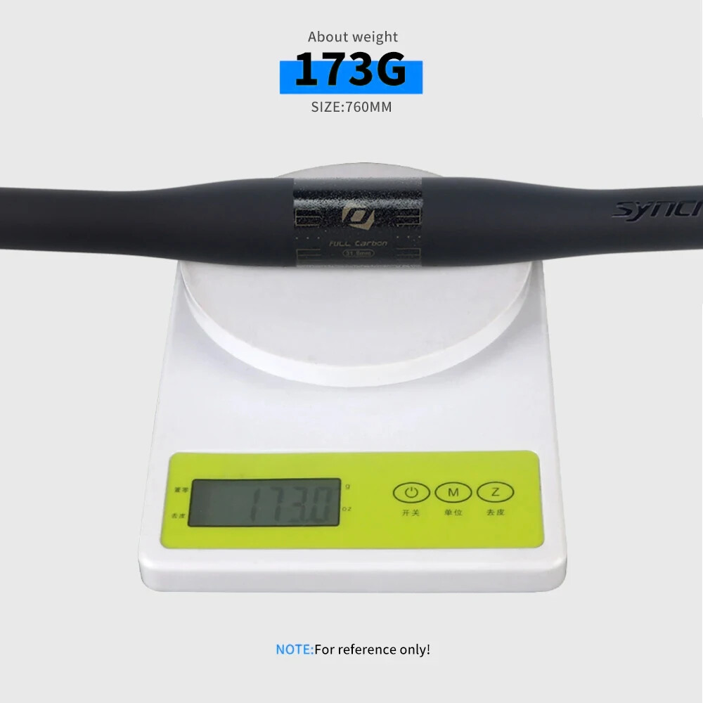 Mountain Bike Carbon Handlebar Diameter 31.8mm Length 580-740mm Bicycle Parts