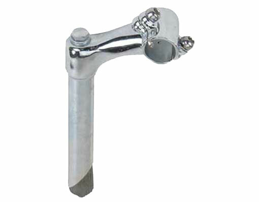 GENUINE VINTAGE LOWRIDER STEEL STEM (SIZE 22.2MM) W/ 2 BOLT KP-3 IN CHROME.