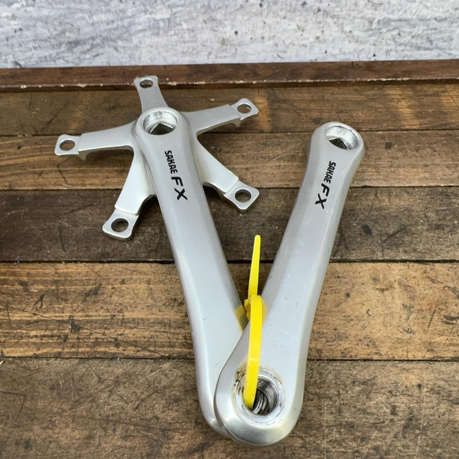 Vintage Sakae FX Crankset 170mm 130 BCD Square Taper Road Bike Arms Japan