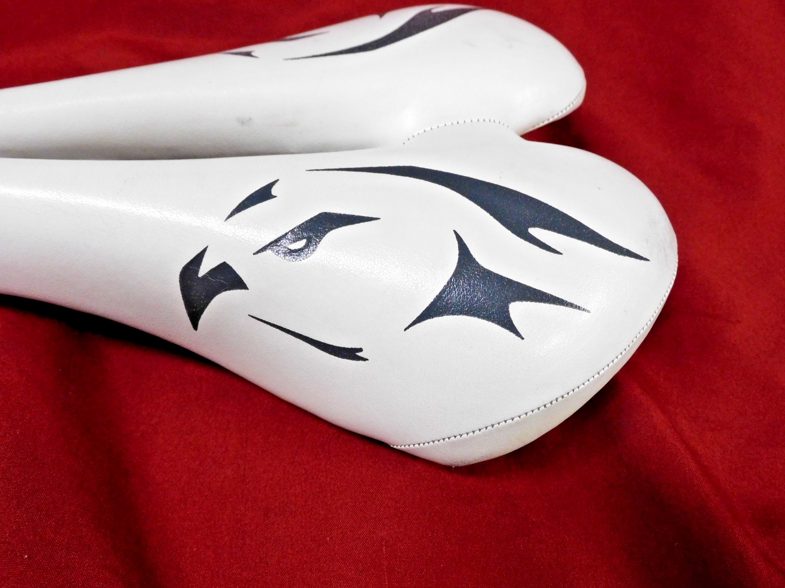 Very Nice White Terry Falcon X Women’s Saddle with Manganese Rails 240 grams