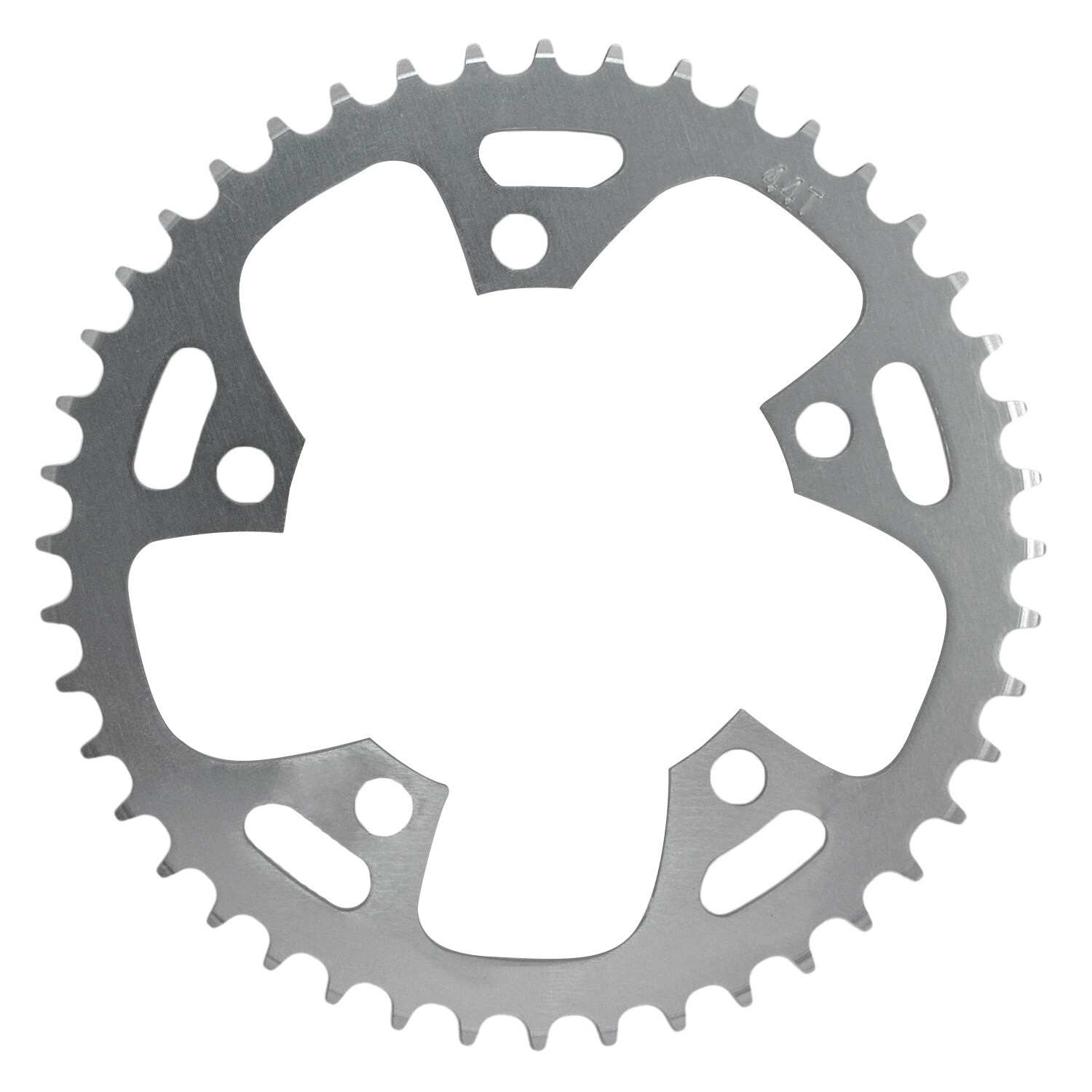 WFS Pulsar Chainring 44T 1/8″ 110mm Old School BMX Single Speed Fixie , Silver