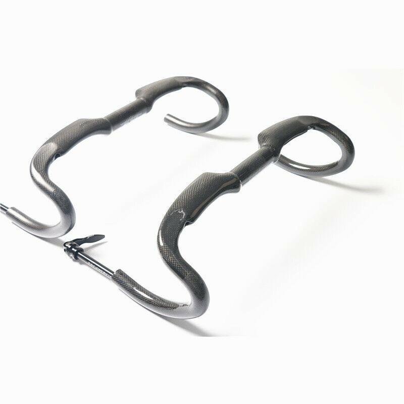 Ultralight Carbon Fiber Drop Bar Racing Road Bike Handlebars 31.8*400/420/440mm