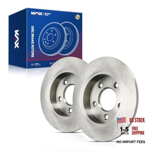 10.43in Rear Disc Brake Rotors Pair Rear-31365 10.43in-5-9mm Solid Disc