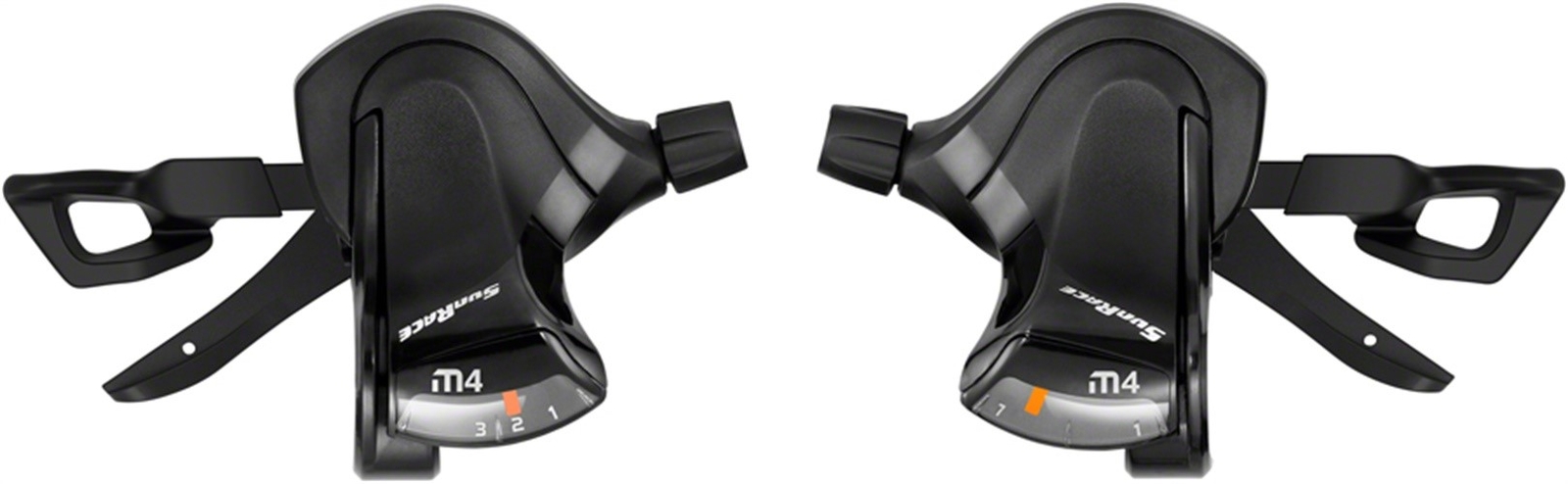 SunRace M403 Flat Bar Trigger Shifter Set – 3 x 7-Speed, Dual Lever