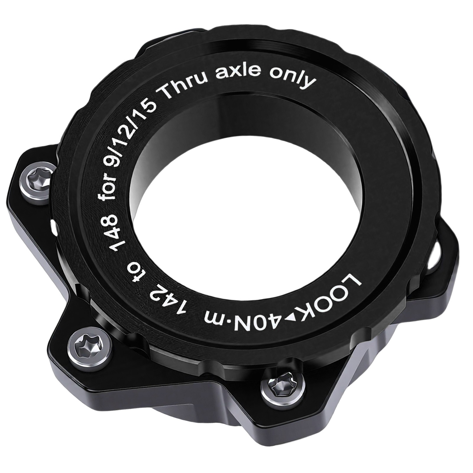 Bike Center Lock Adapter 142mm To 148x12mm Center Lock To 6 Bolt Adapter Fo HQAY