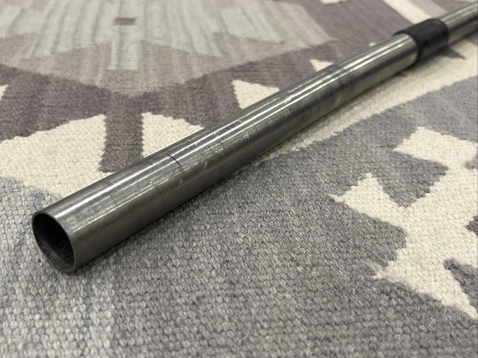 Dean Titanium Flat Handlebars 22.2 with 25.4mm shim, 23″ Wide and ~3° Sweep