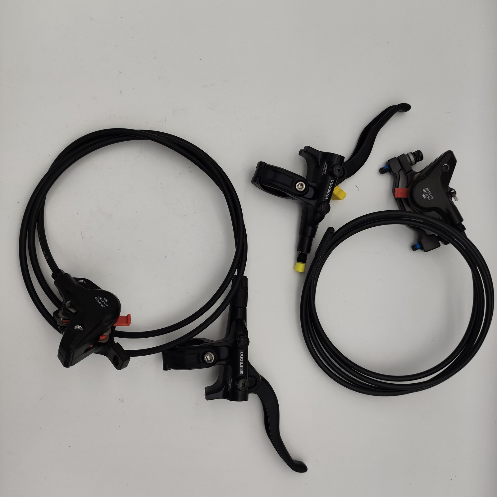 SHIMANO DEORE M4100 MT410 HYDRAULIC DISC BRAKE SET Front and Rear