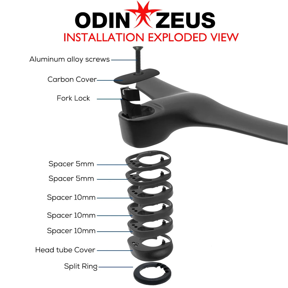 Full Carbon Integrated Road Bike Drop Bar Internal External Routing 28.6mm Clamp