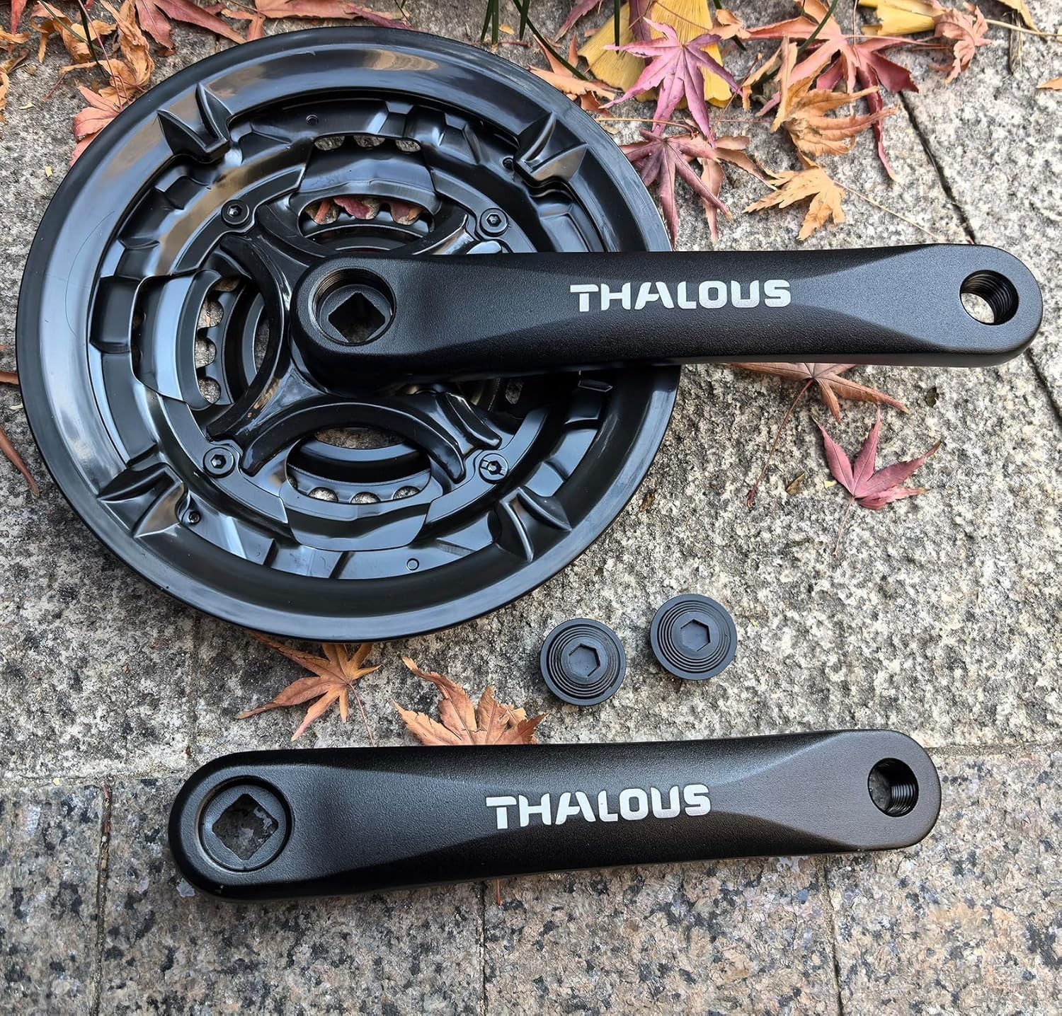Universal Bicycle Crankset 6/7/8 Speed 42/34/24T Square Crank Arm 170MM MTB
