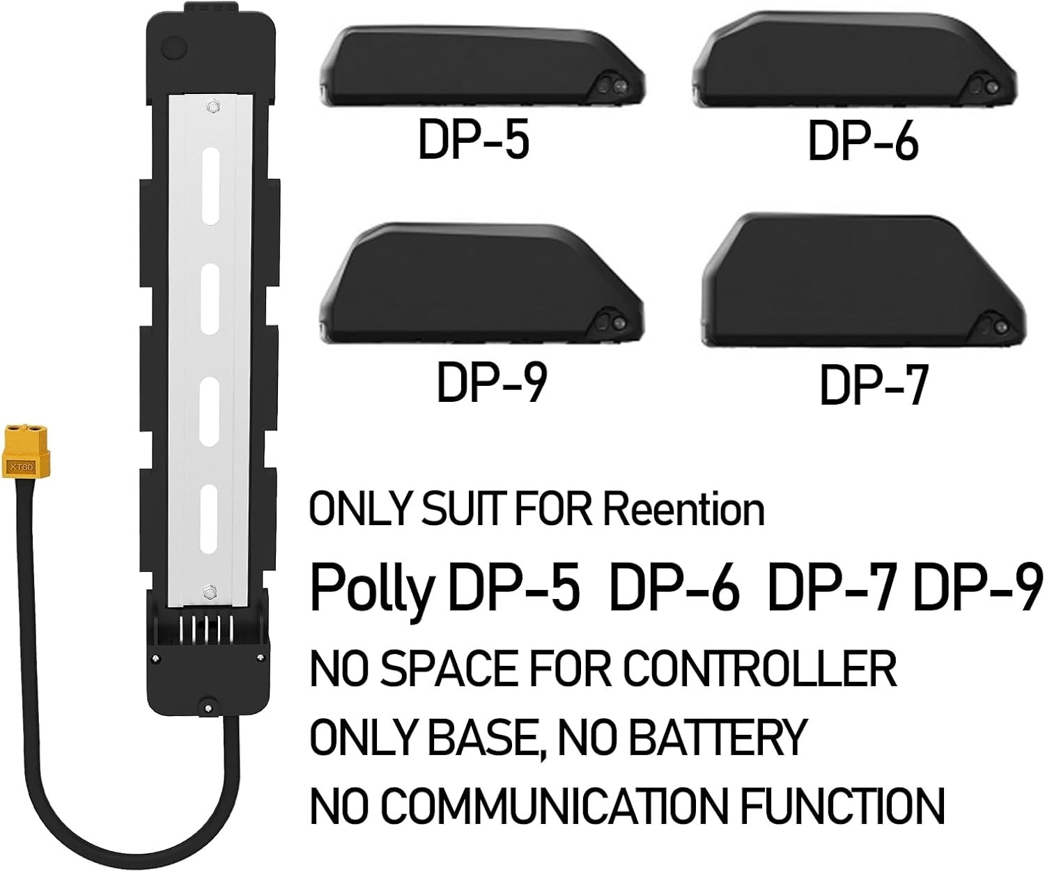 Bike Battery Mount Bracket 4Pins 5Pins Connection Holder Base With Cable For …