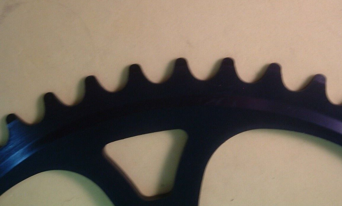SR Japan 307 48T x110BCD Road/MTB Black Chainring- NEW/NOS- 5/6/7/8/9-Spd-NIB