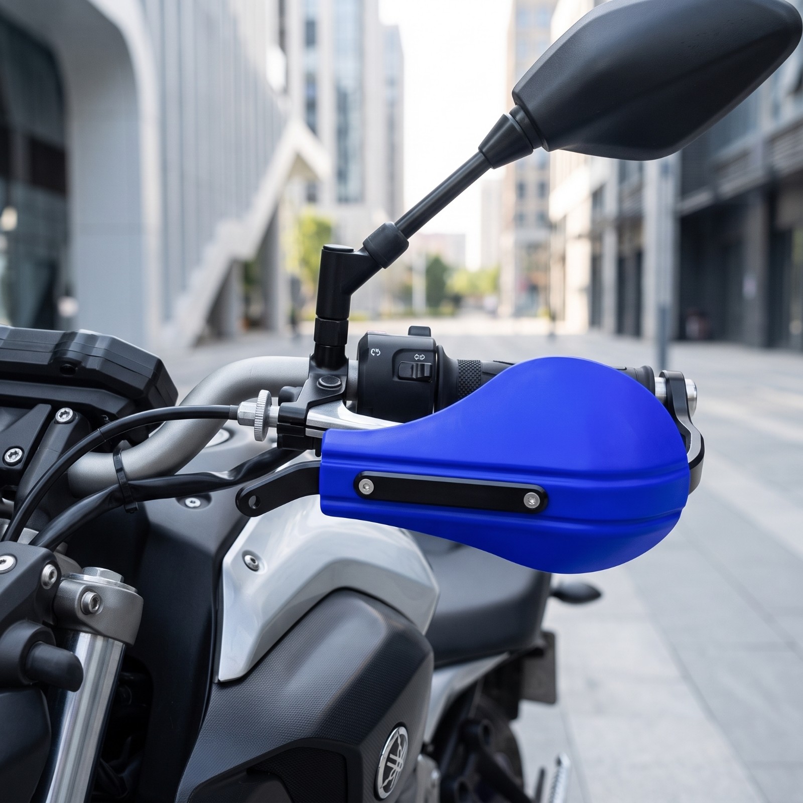 Motorcycle Handlebar Guard with Mounting Bracket Universal Fit Motorcycle