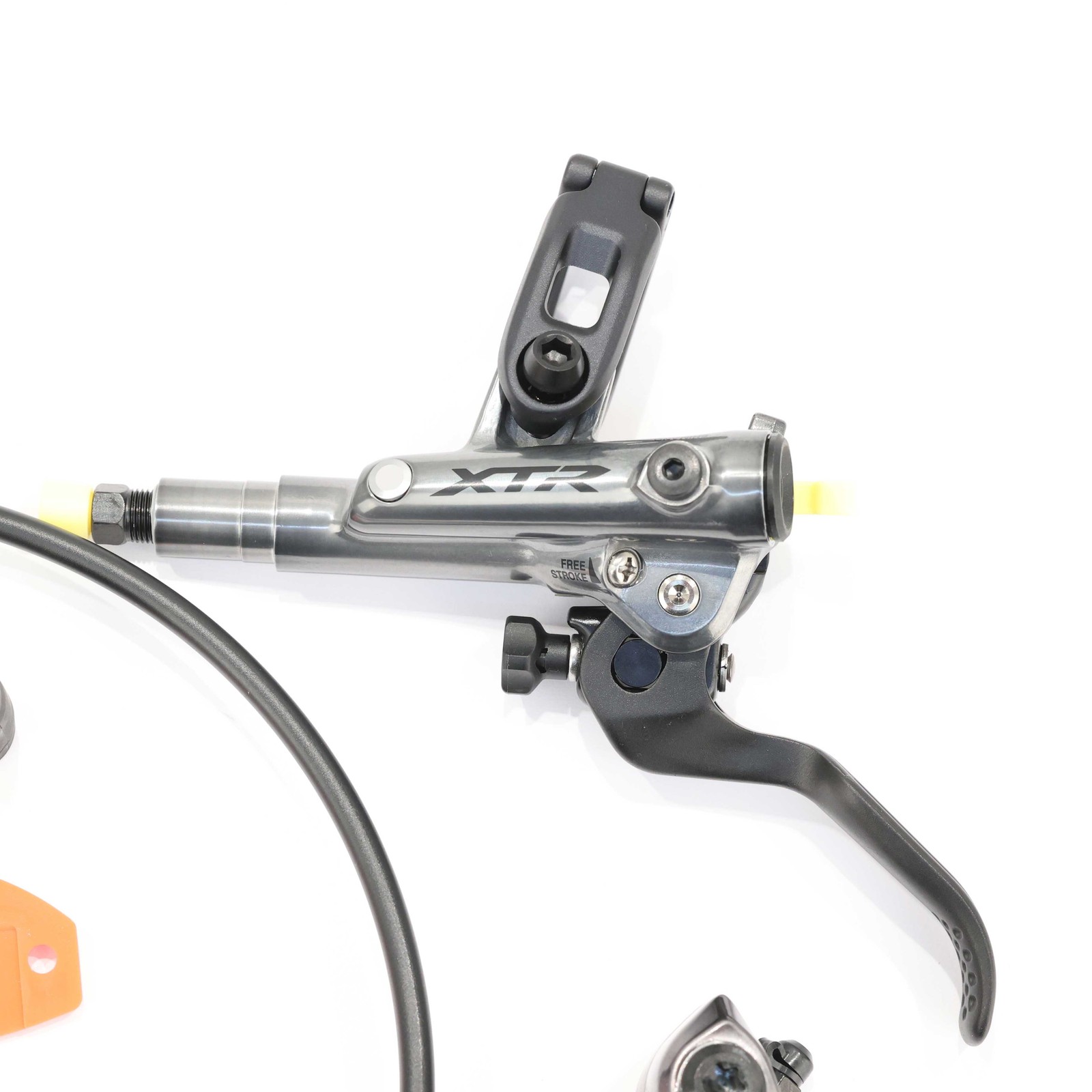 Shimano XTR M9120 Disc Brake Set, Front Left, 850mm Hose, 4-Piston, Resin