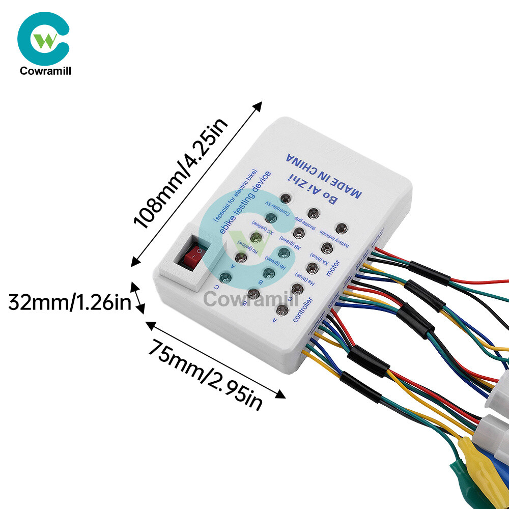 24V/36V/48V/60V/72V Electro Car E-bike Scooter Brushless Motor Controller Tester