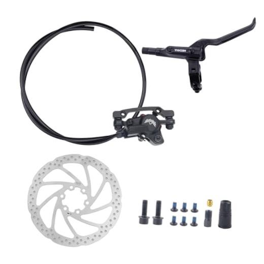 WEEROCK Hydraulic Brake Set Bike Disc Brakes Kit with Left Front Right Rear