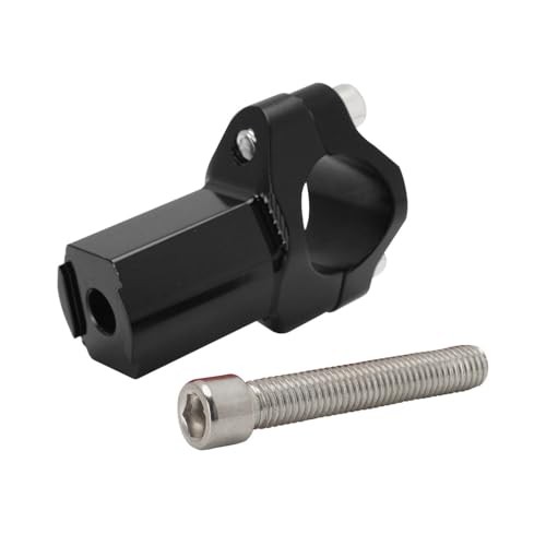 Dirt Bike Handlebar Riser,Motorcycle Handlebar Risers Bar Mounts Clamps black