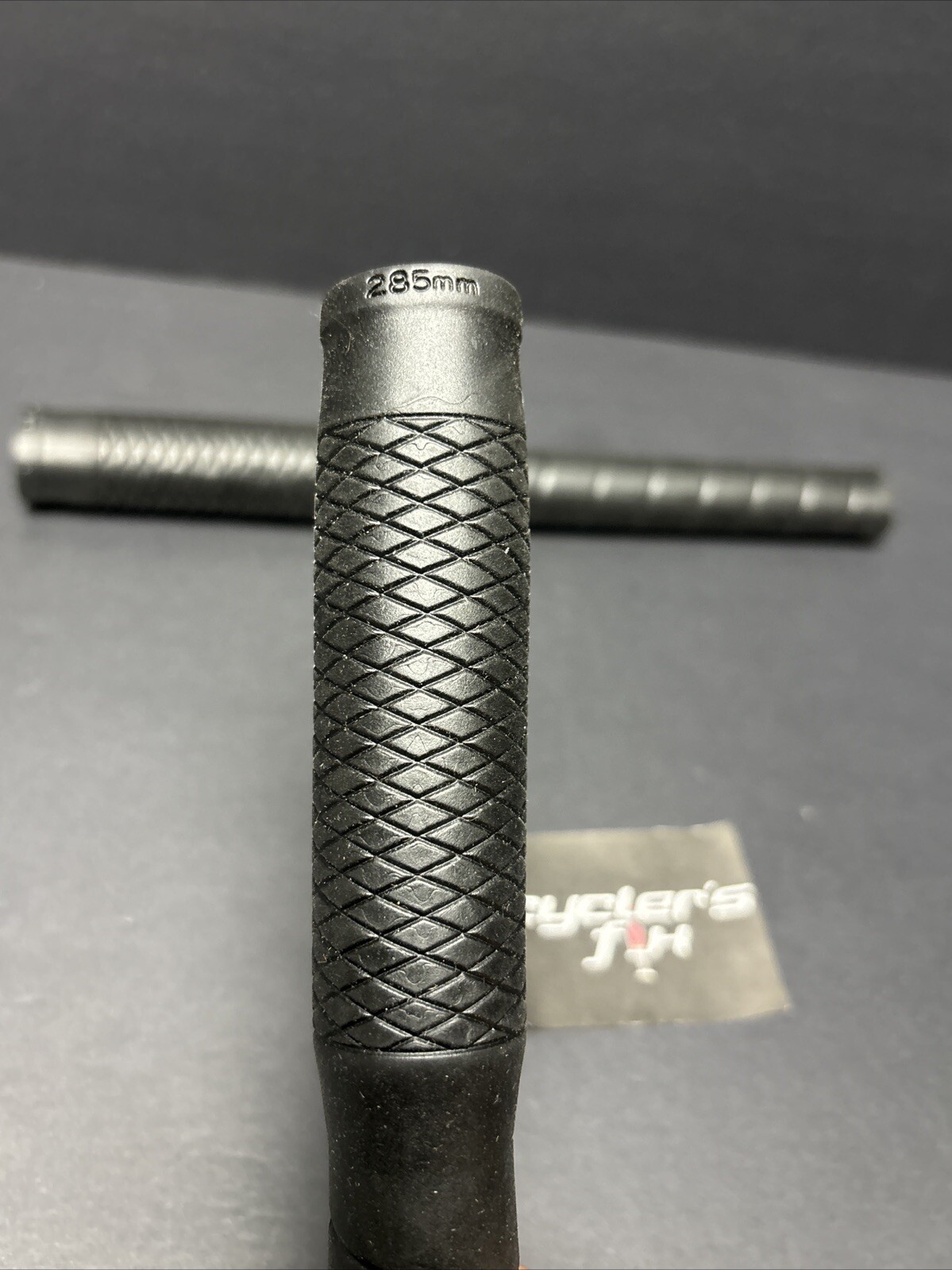 Black 270mm Long Bull Horn Bicycle Grips BMX Road Bike Drop Bar Nitto Origin8