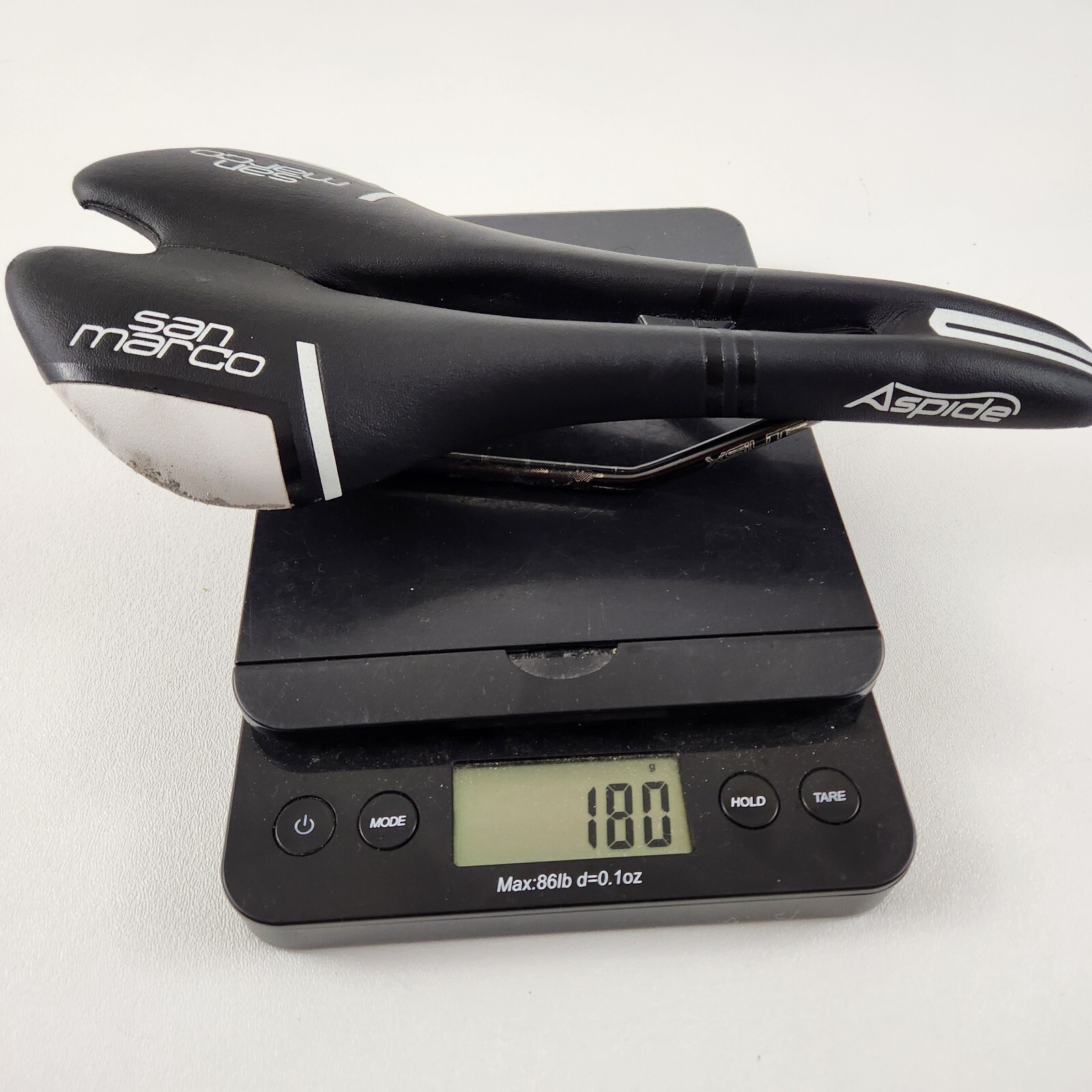 Selle San Marco Saddle Aspide 2 open 278mm 134mm Road bike Black Xslite Rails