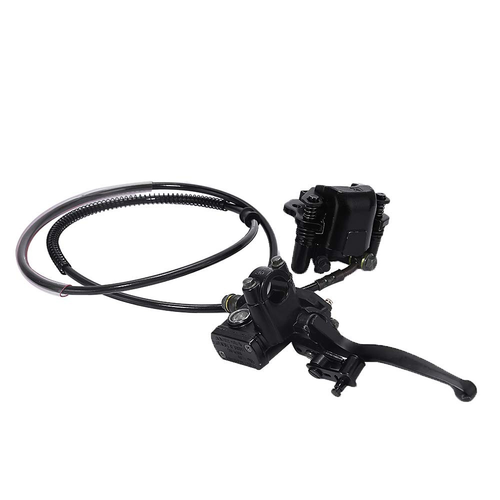 Rear Hand Hydraulic Disc Brake Master Cylinder Caliper Assembly with Brake Pa…