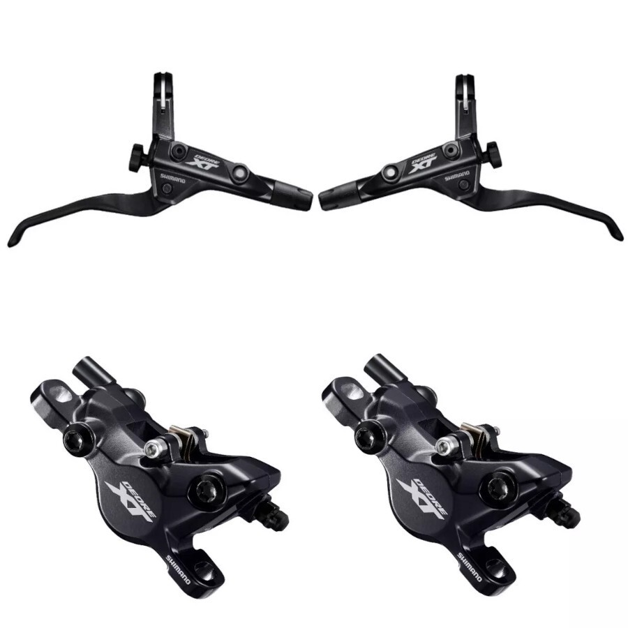 Shimano disc brake set XT hydraulic front and rear BL-T8100 BR-M8100 900 1500mm