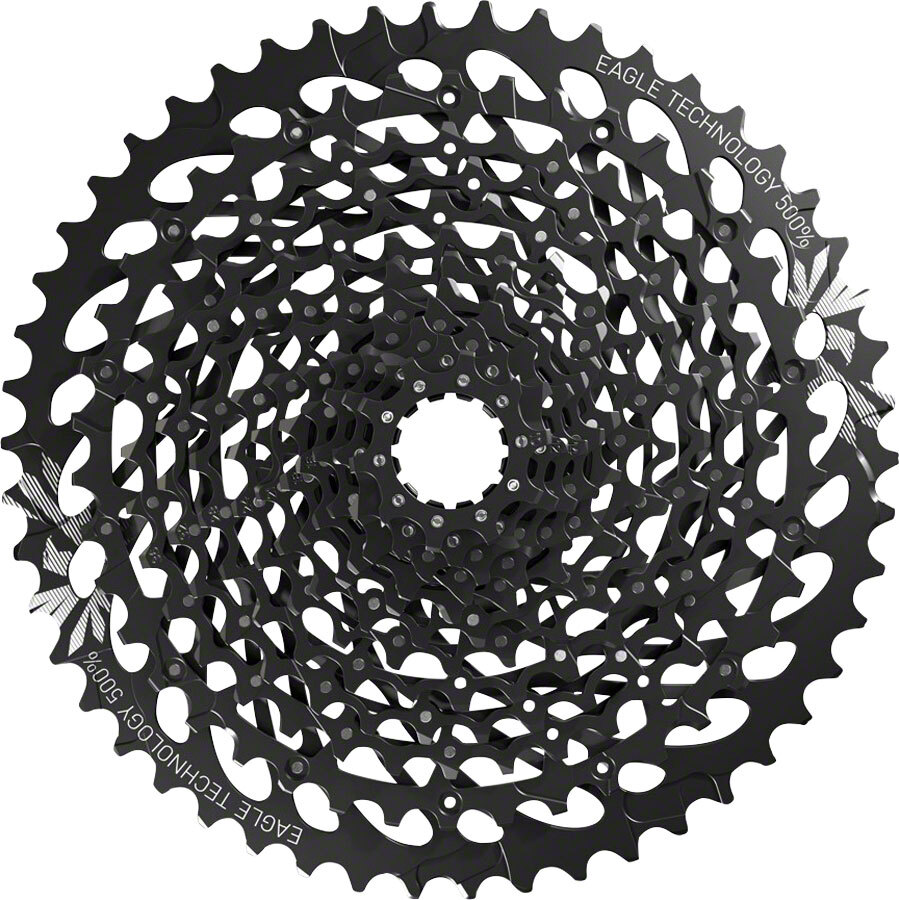 SRAM GX Eagle XG-1275 Cassette – 12 Speed, 10-50t, Black, For XD Driver Body