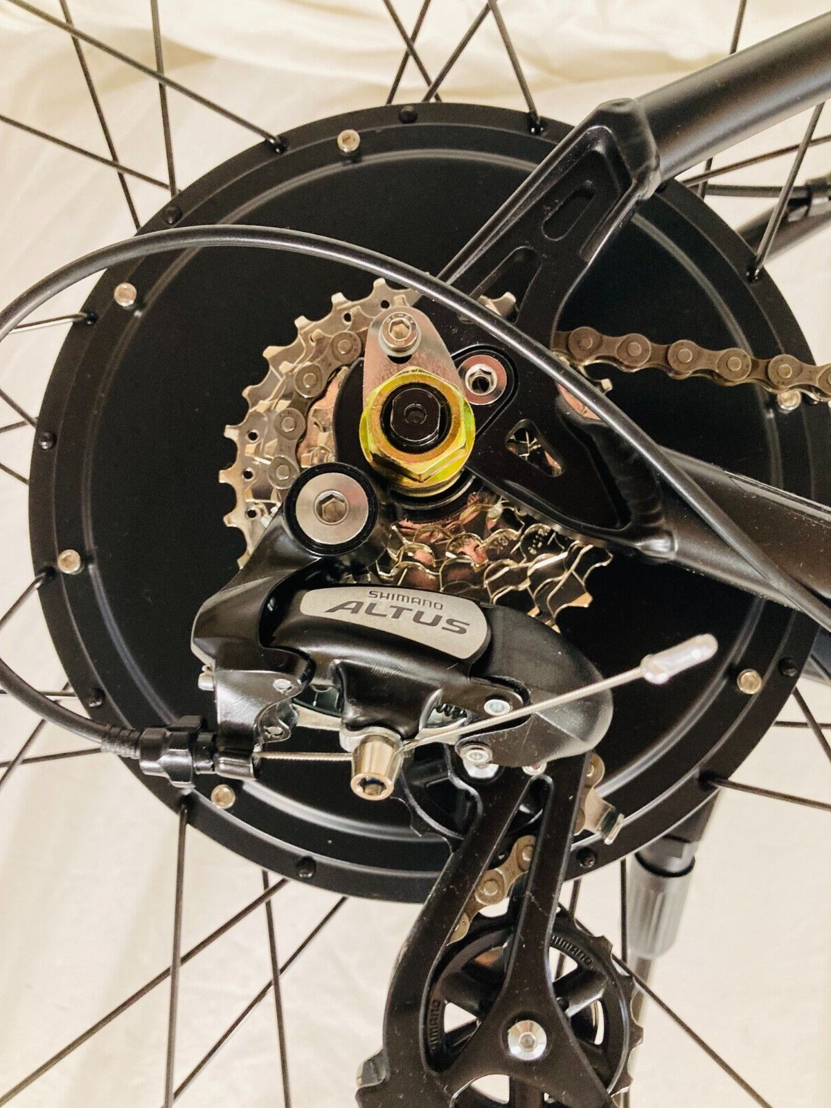 Torque Arm for e-bike Heavy-Duty 5mm Thick Stainless Steel, 14x10mm, Carrera etc