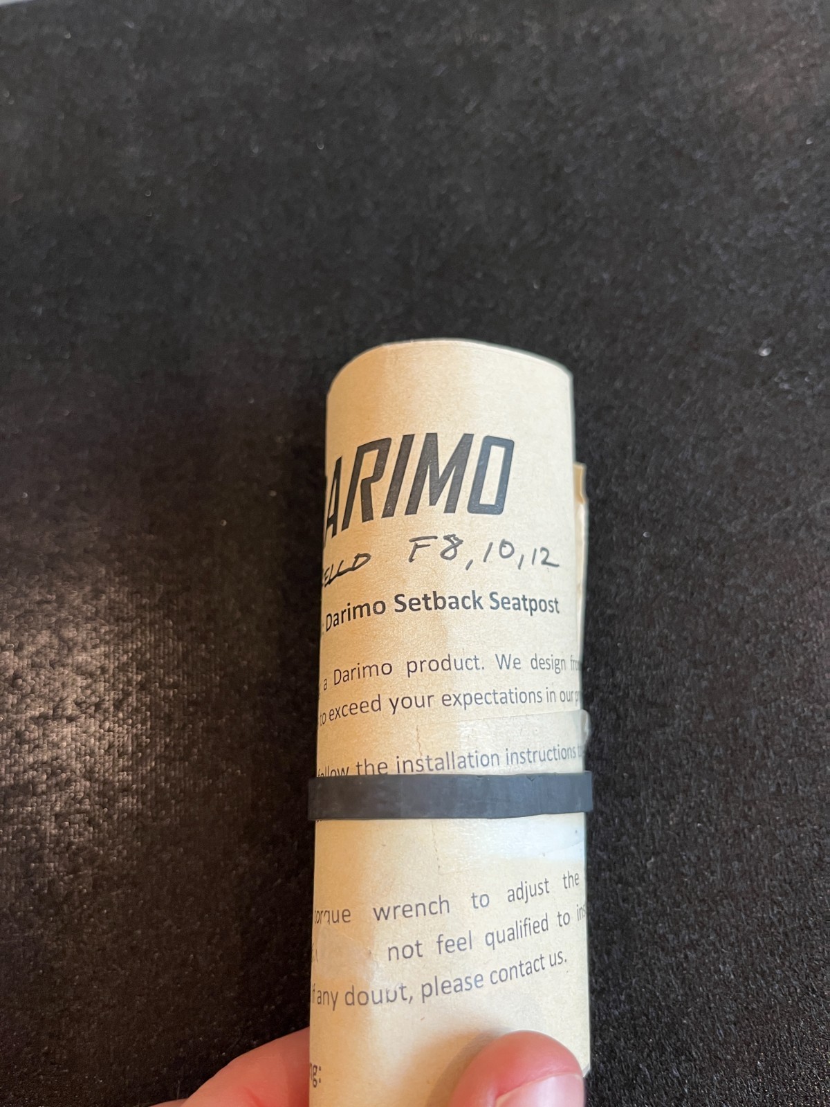 DARIMO T1 Aero / Not Round Seatpost – For Pinarello F8 – F10 – F12, 350mm