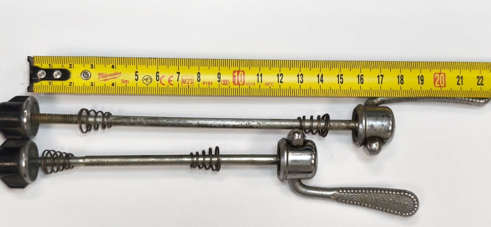 Vintage Maillard Atom Quick Release Skewers Set Front Rear Road Bike French 70s