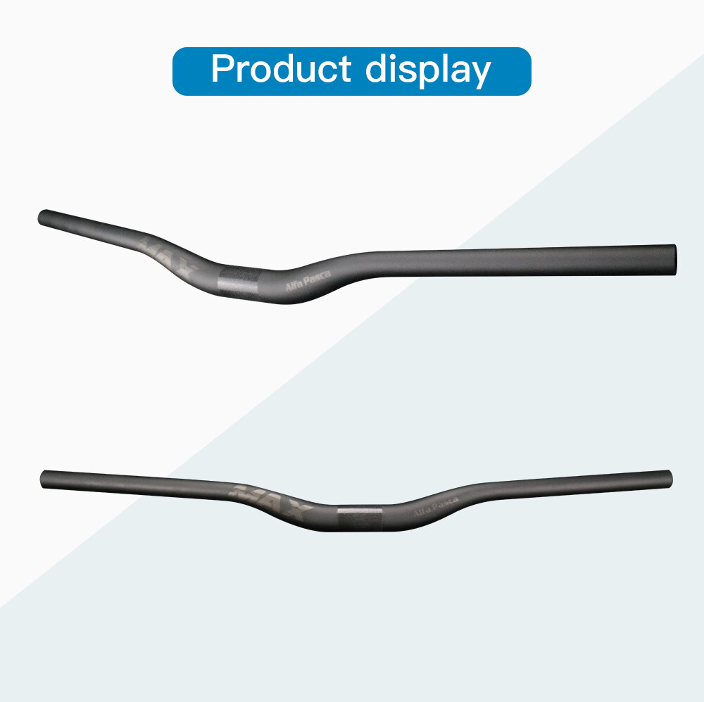 Carbon Mountain Bike MTB Handlebar 31.8 Flat Riser Handle Bars for Cycling Matte
