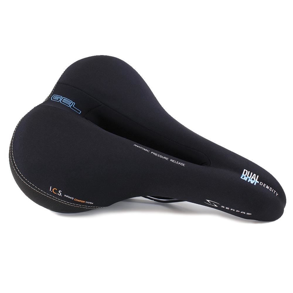 Serfas Dual Density® Women’s Comfort Saddle W/Cutout & Lycra Cover