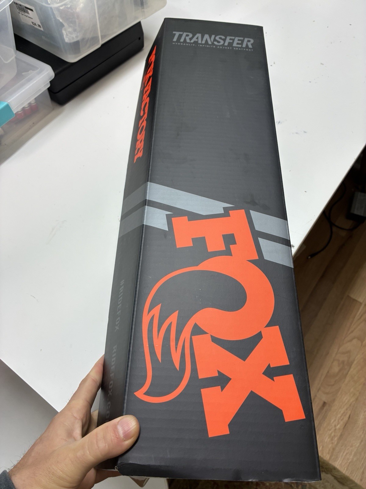 FOX Transfer SL Factory Dropper Seatpost – 31.6mm, 100mm, Internal Routing