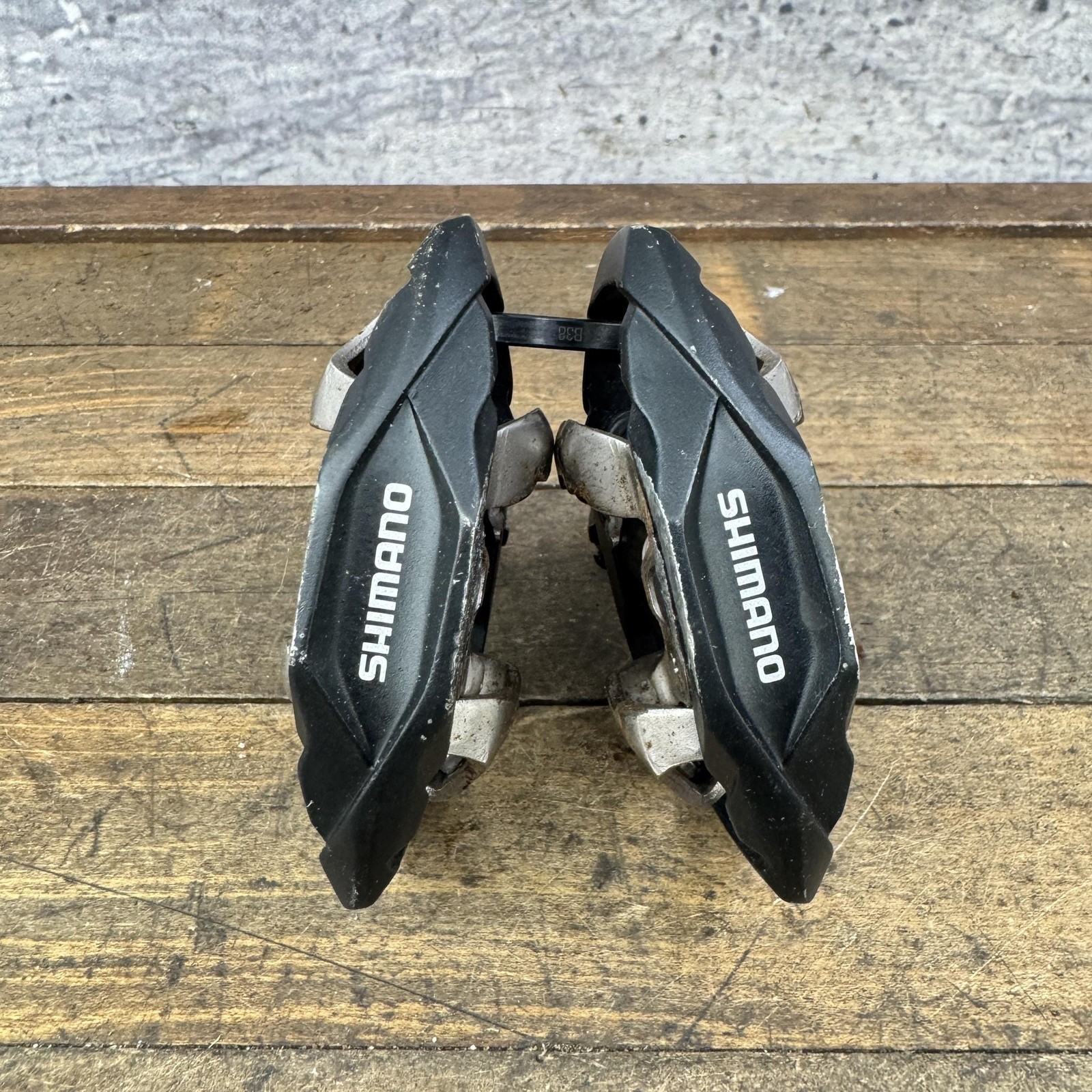 Shimano SPD PD-M530 Clipless Bike Pedals 9/16 Black Pair 450g MTB Gravel