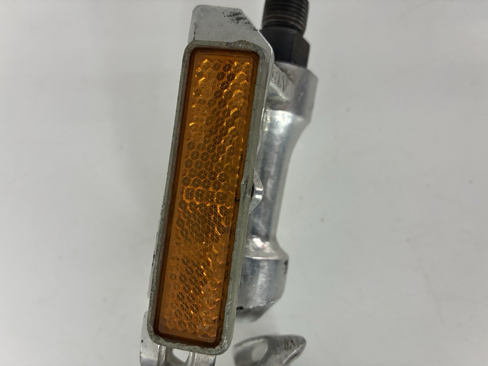 Vintage HTI Road Pedals 9/16 in Aluminum Silver A19 1980s Bike