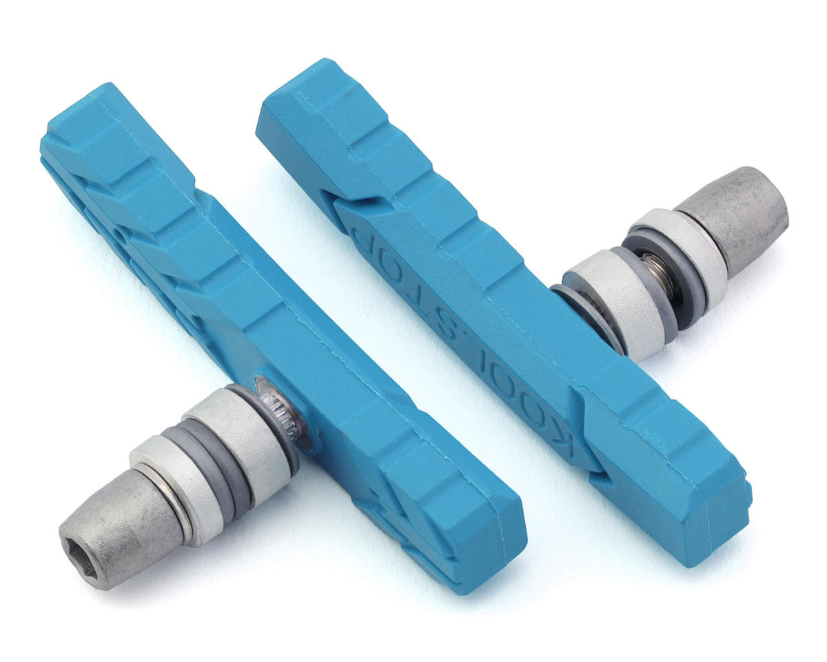 Kool Stop All Terrain Brake Pads (Light Blue) (Threaded) (1Pair) [KS-ATLB]