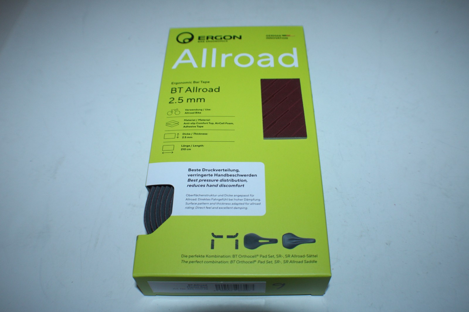Ergon BT Allroad Ergonomic Bar Tape Handlebar Wrap 210cm 4 Colors Free Shipping!