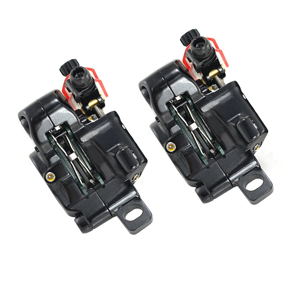 JUIN TECH R1 Hydraulic Road CX Disc Brake set 160mm w/ Rotor (Front+Rear),Black