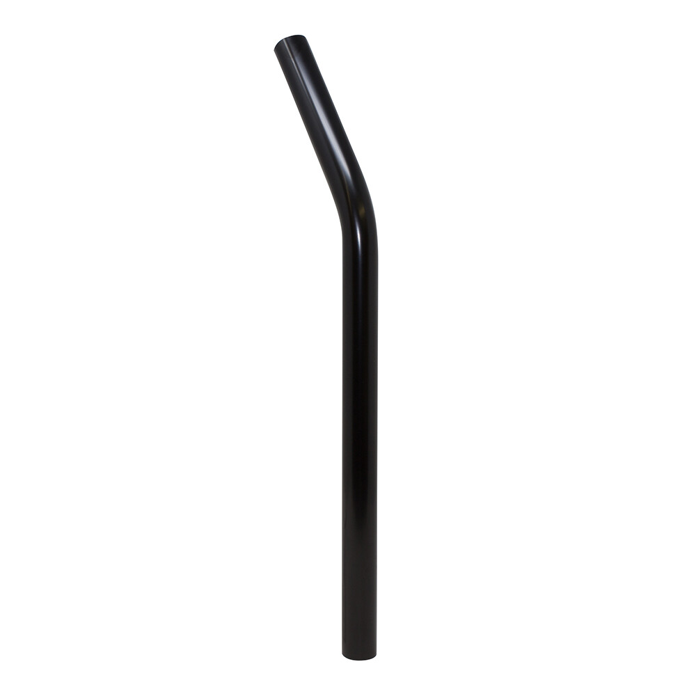 22.2MM 7/8SEATPOST OLDSCHOOL BMX PRO+ LAYBACK VINTAGE CRUISER BICYCLE BLACK