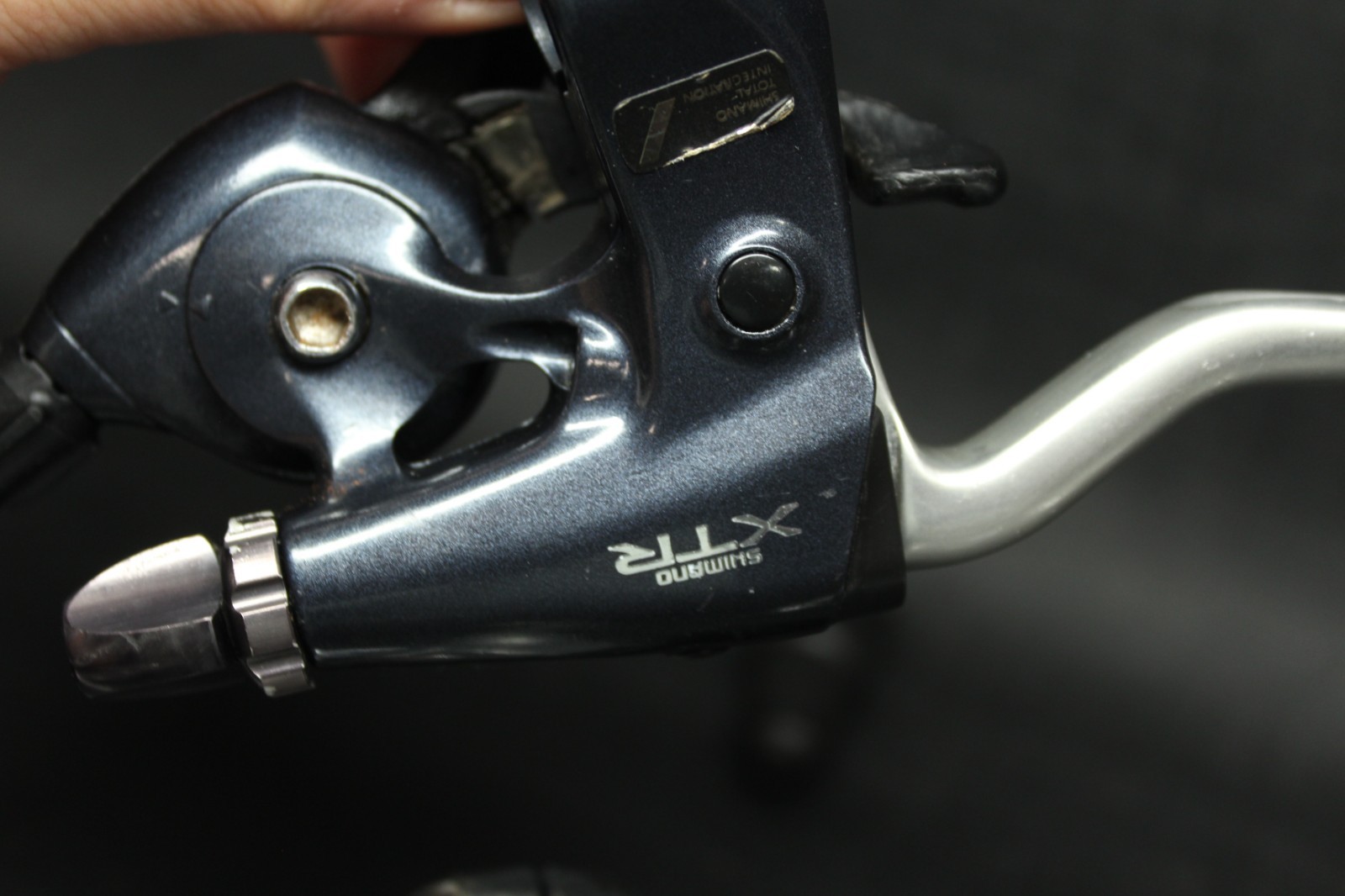 Vintage Shimano XTR ST-M900 STI 3 Speed Shifter Brake Lever Mountain Bike Triple