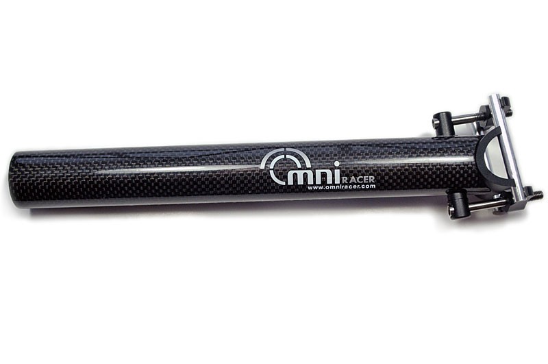27.2x300mm OMNI Racer WORLDS LIGHTEST ULTRA-Lite Carbon Straight Seatpost Gloss