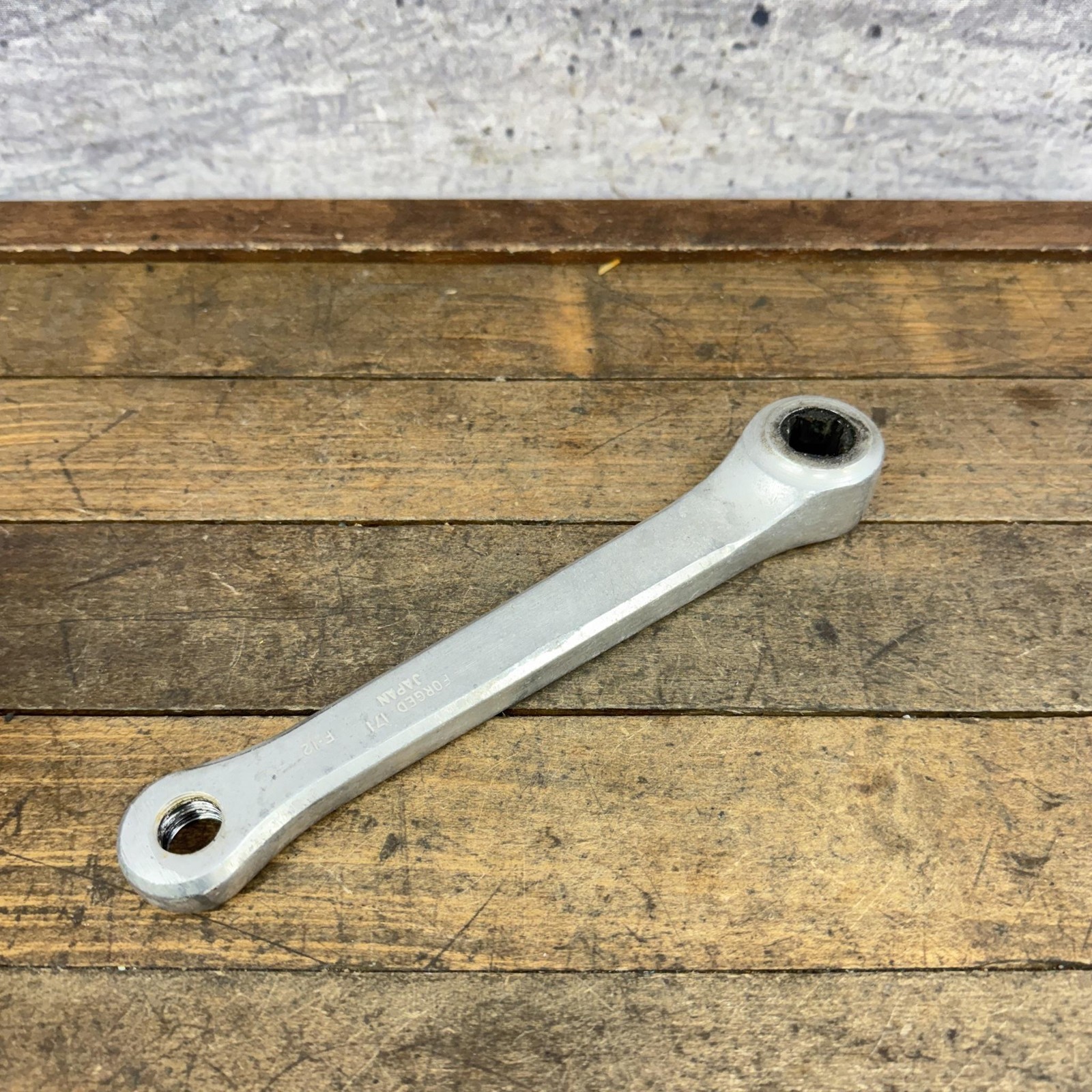 Vintage Maxy BMX Left Crank Arm 171mm Square Taper Forged Japan F-12
