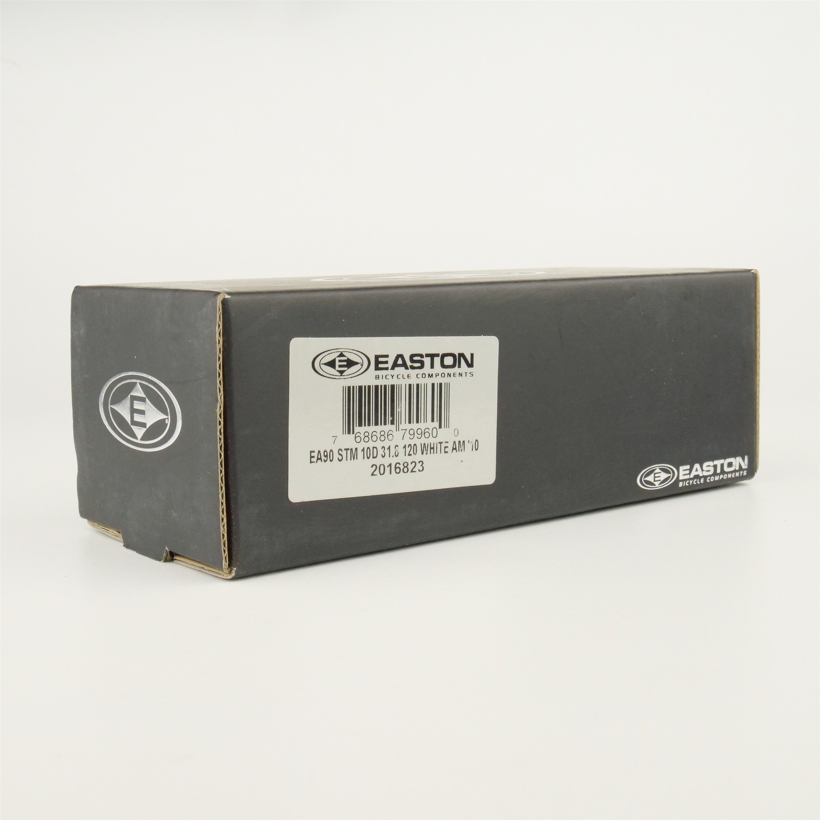 Easton EA90 Stem 120mm 10° 31.8 1-1/.8″ Aluminum White Threadless 140g