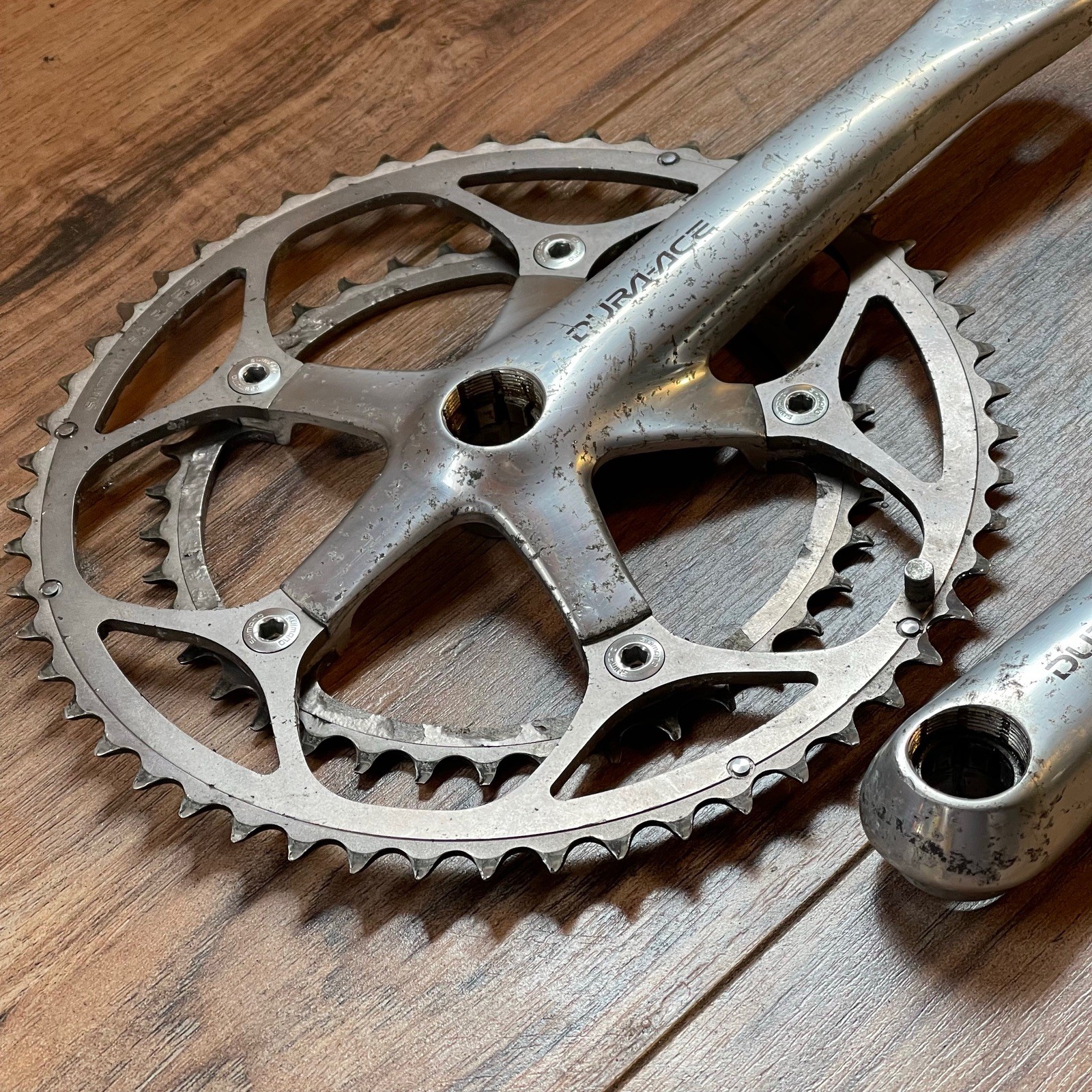 Dura-Ace FC-7700 Double Crankset 53 / 39 Octalink V.1 172.5