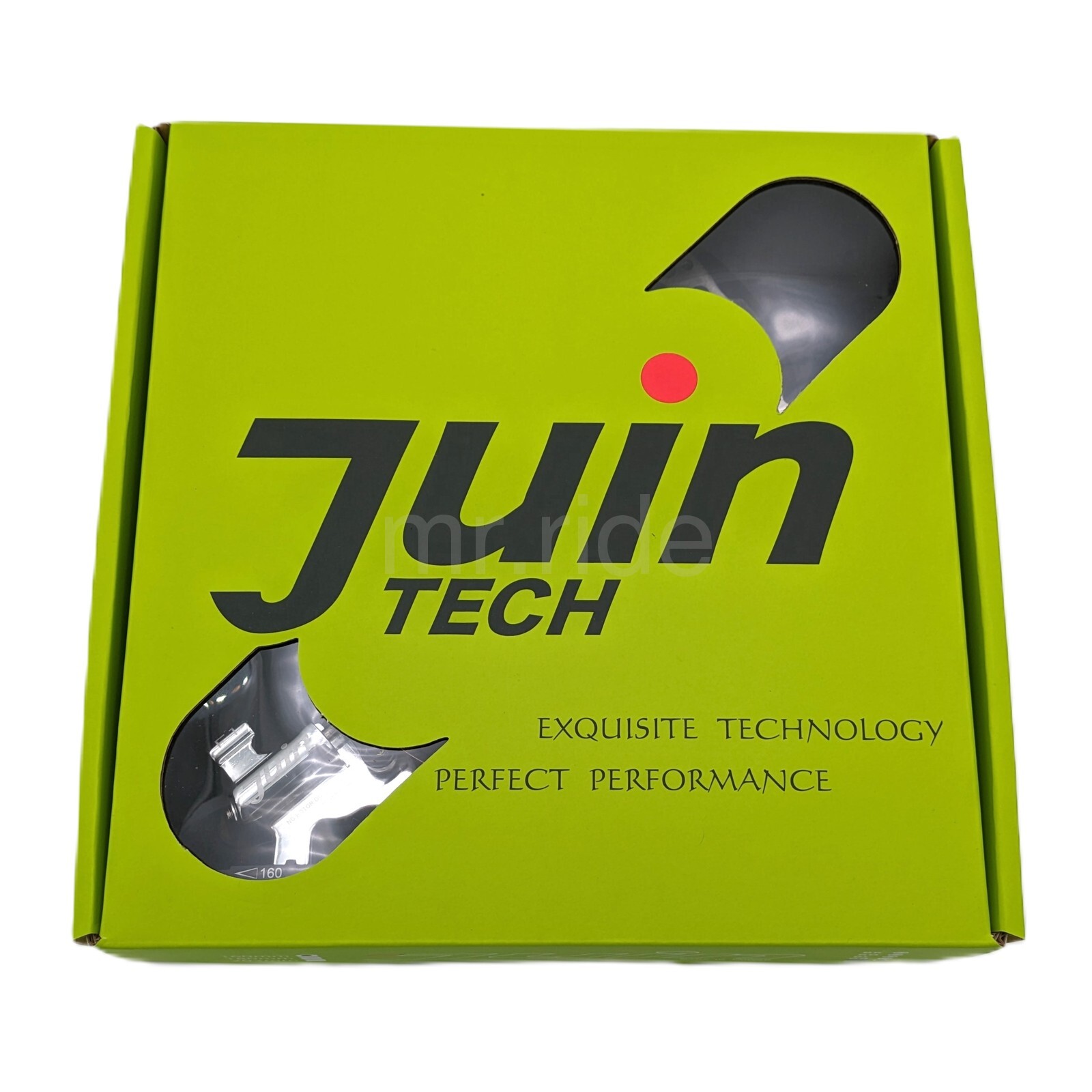Juin Tech F1 Flat Mount Cyclocross CX Hydraulic Disc Brake Set w/Rotor Silver