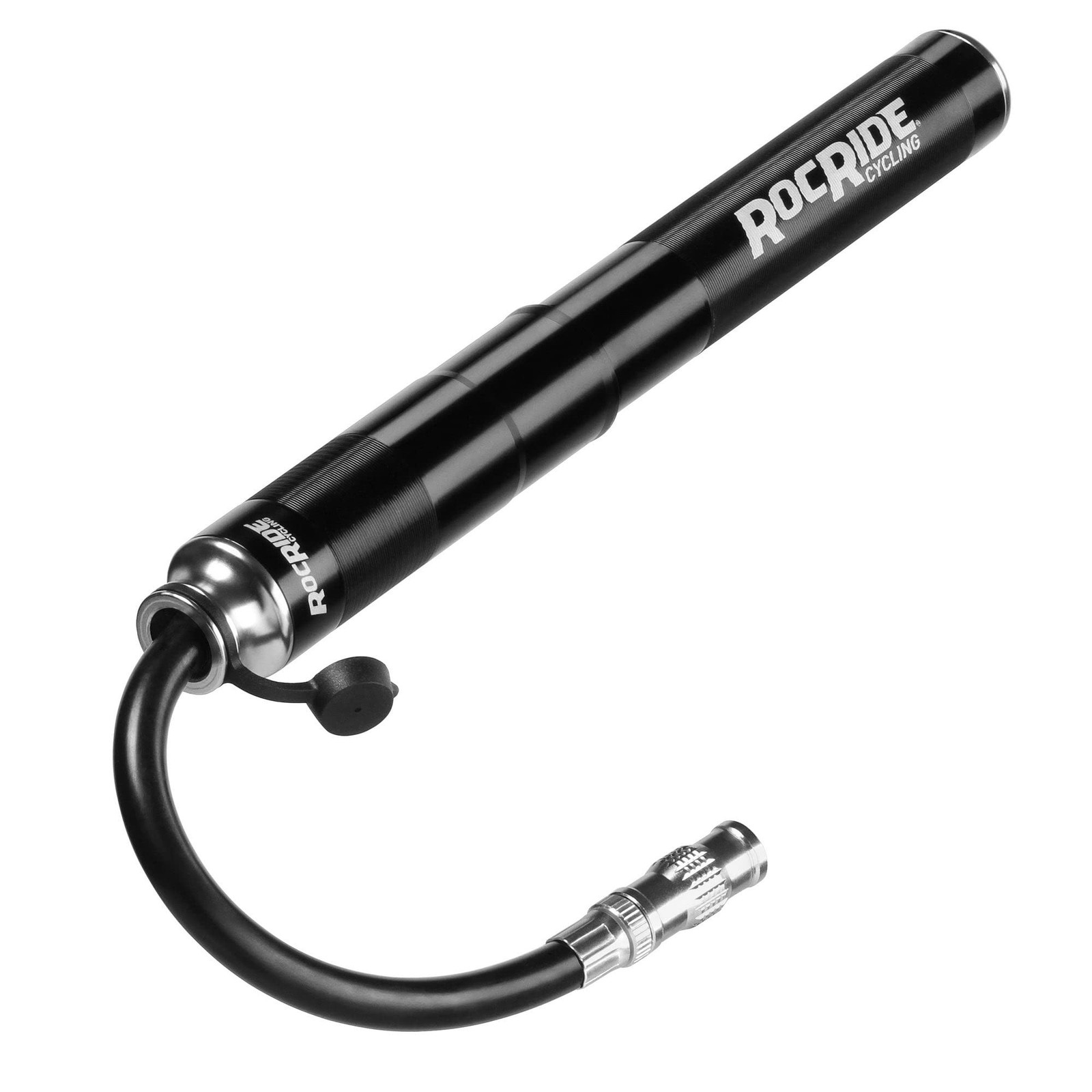 RocRide Mini Bike Tire Pump with Pencil Tire Pressure Gauge Inflates to 120 P…