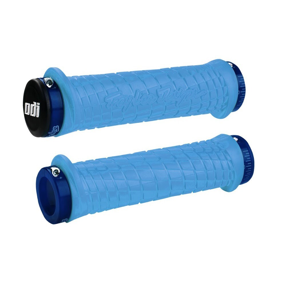 ODI TROY LEE DESIGNS SIGNATURE SERIES LOCK-ON MTB HANDLEBAR GRIPS 130MM NEW