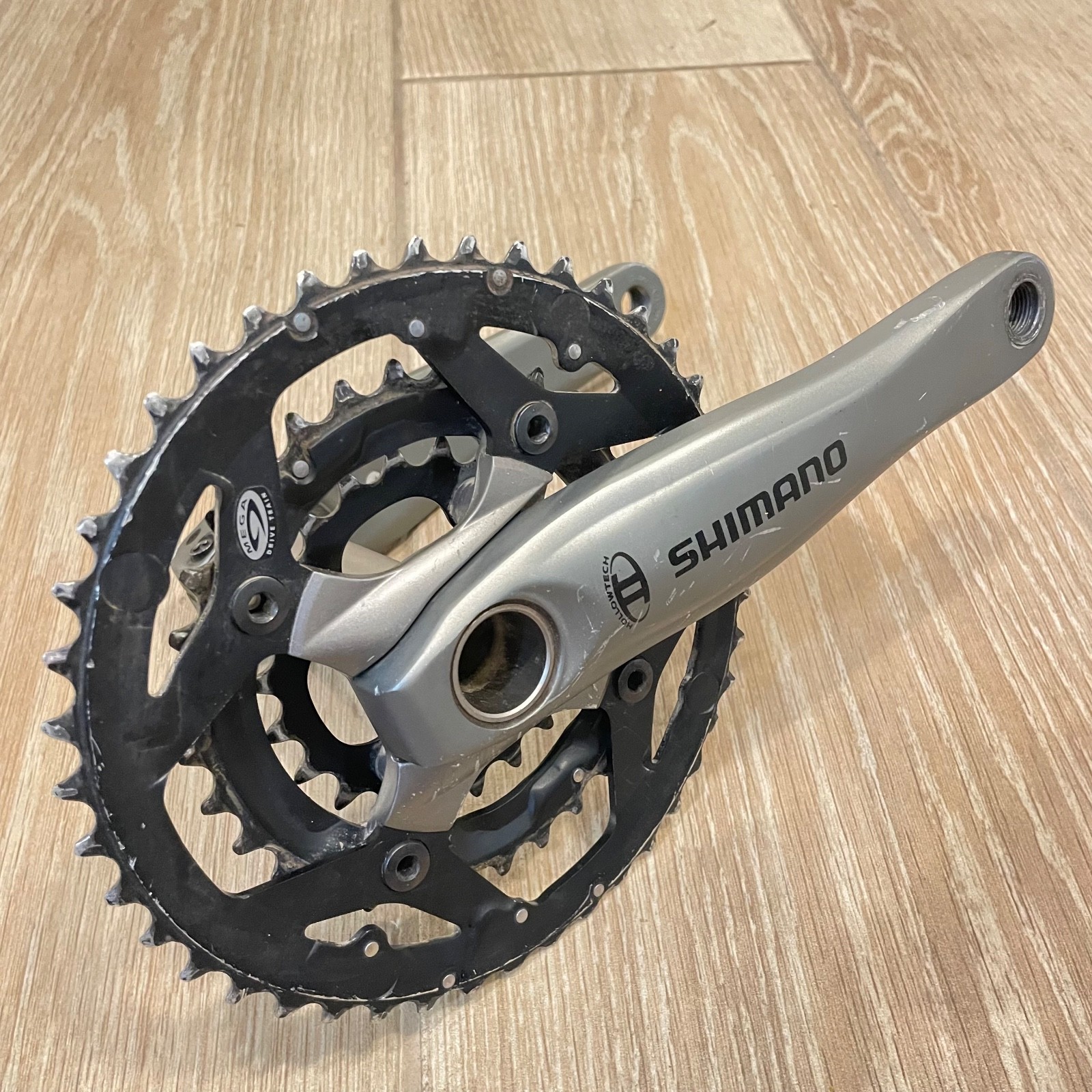 Shimano Deore XT FC-M762 Hollowtech II 175 Triple Crankset