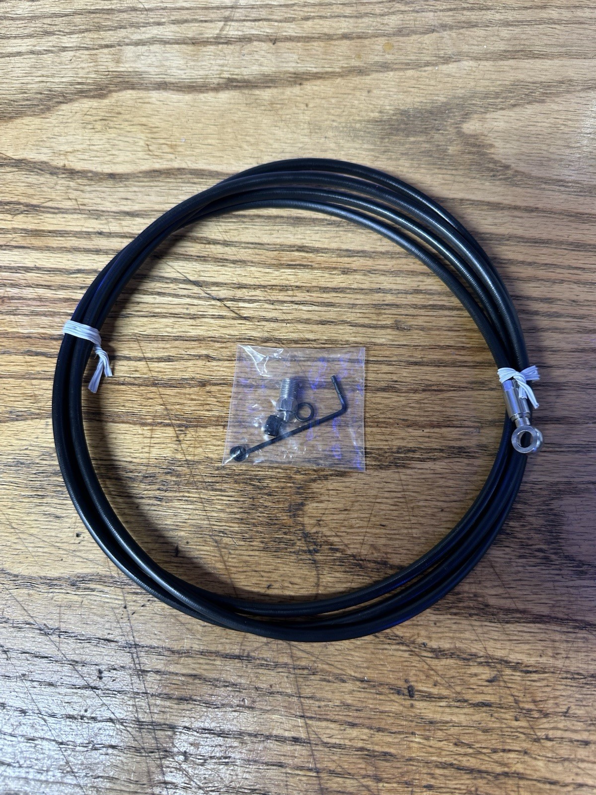 Hydraulic Brake Hose Line Kit For Sram Maven Ultimate Silver Disc Brakes