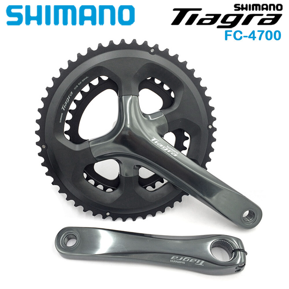 Shimano Tiagra 4700 Crankset 10 Speed 165/170/172.5/175mm 48-34T 50-34T 52-36T