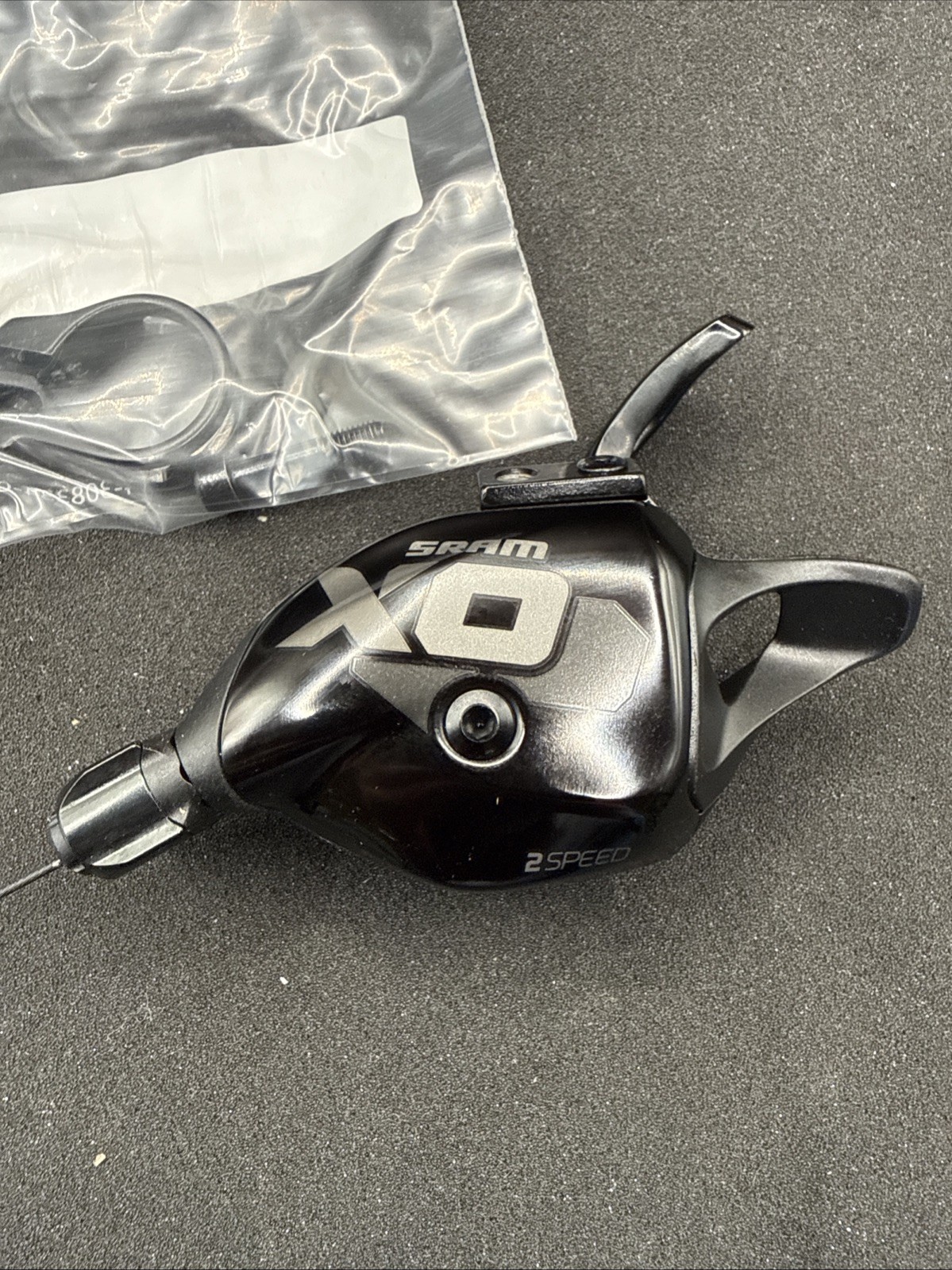 Sram Xo 2 Speed Left Front Trigger Shifter With Clamp 22.2 2x Mtb (NW)