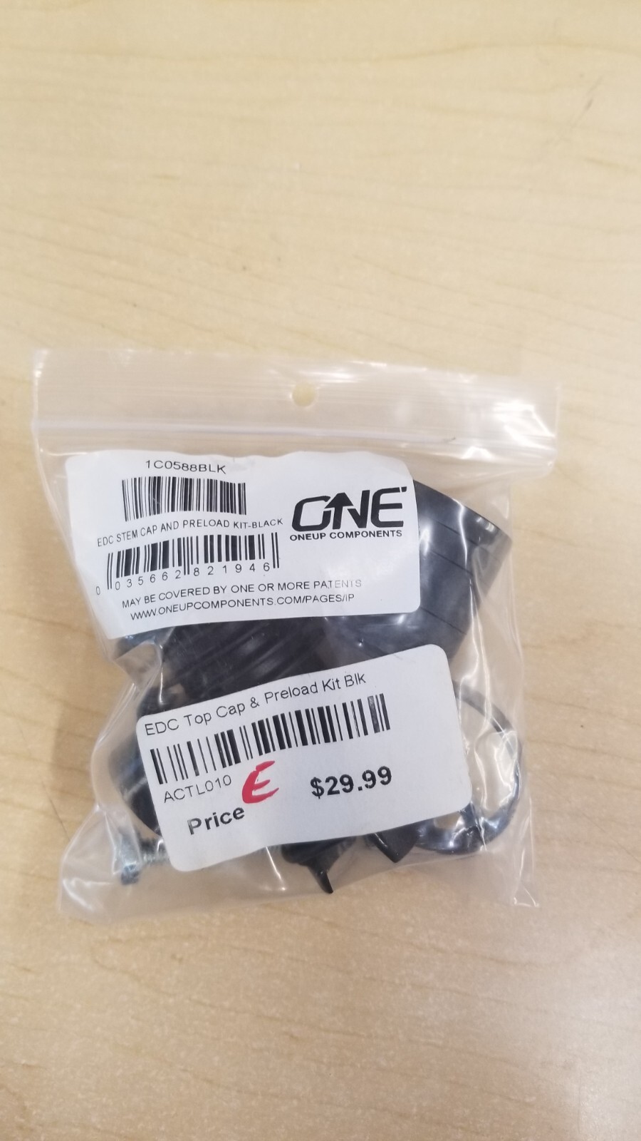 OneUp Components EDC Stem and Preload Kit Silver. NIB. No Returns